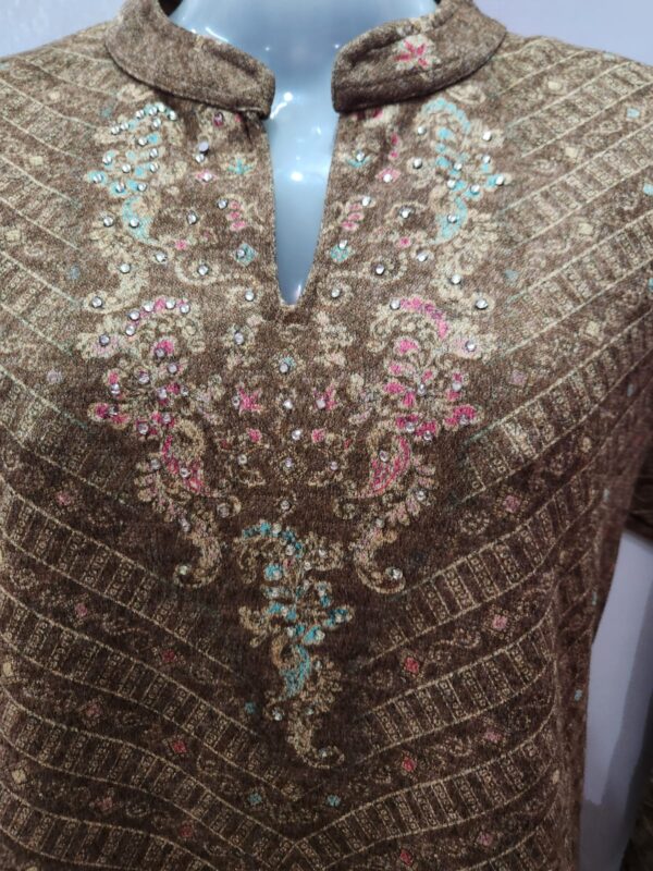 Fully Stretchable woolen kurti - Image 2