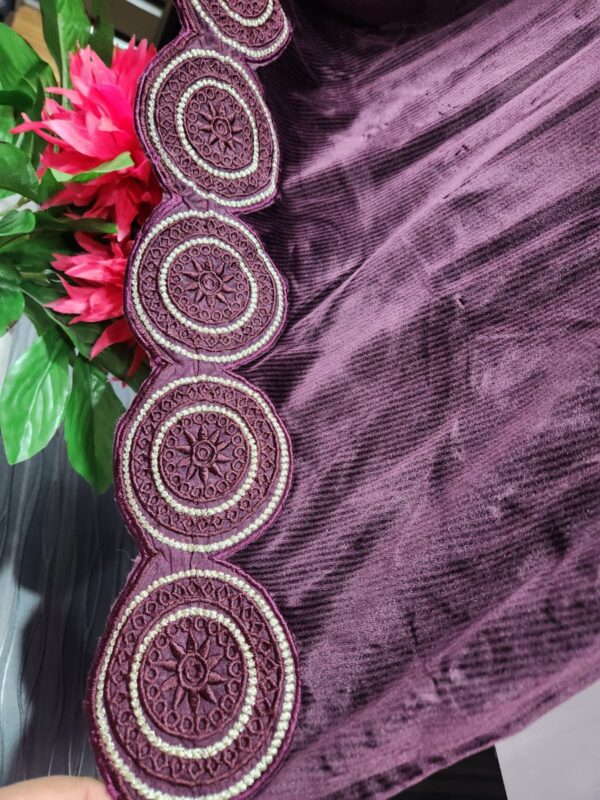 PURPLE VELEVET CORD SET - Image 5