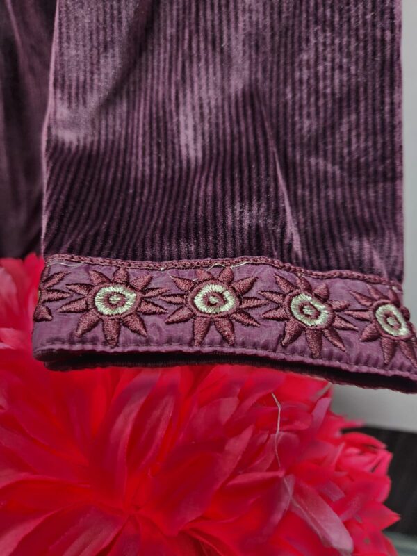 PURPLE VELEVET CORD SET - Image 6