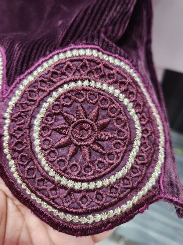 PURPLE VELEVET CORD SET - Image 4