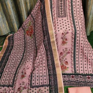 Premium Quality Digital Printed Linen Unstitched Suit