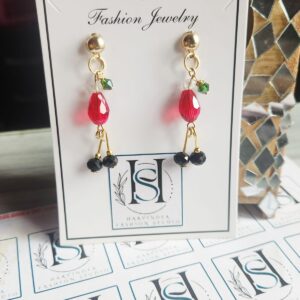 HFS Handcrafted Santa Claus Earrings