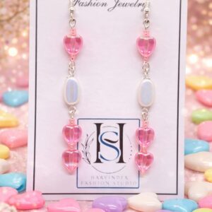 HFS Heart Drop Earrings