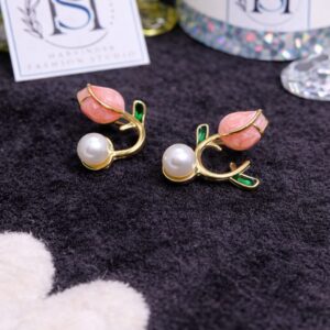 Blushing Tulip Ear Wraps